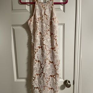 White Lulus dress size small
